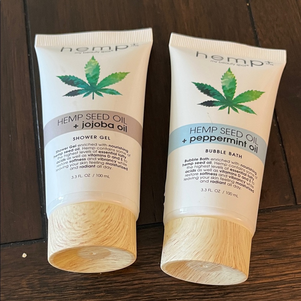Hempz Jojoba & Peppermint Oil Body Wash Duo